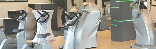 Innenraum des T1 Gesundheitszentrums